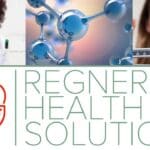 split image with a nurse, a medical compund and a smiling woman on a scale for Regner Health Solutions and hteir weight loss program