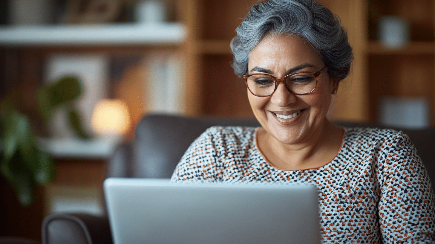 A client effortlessly booking an appointment online.